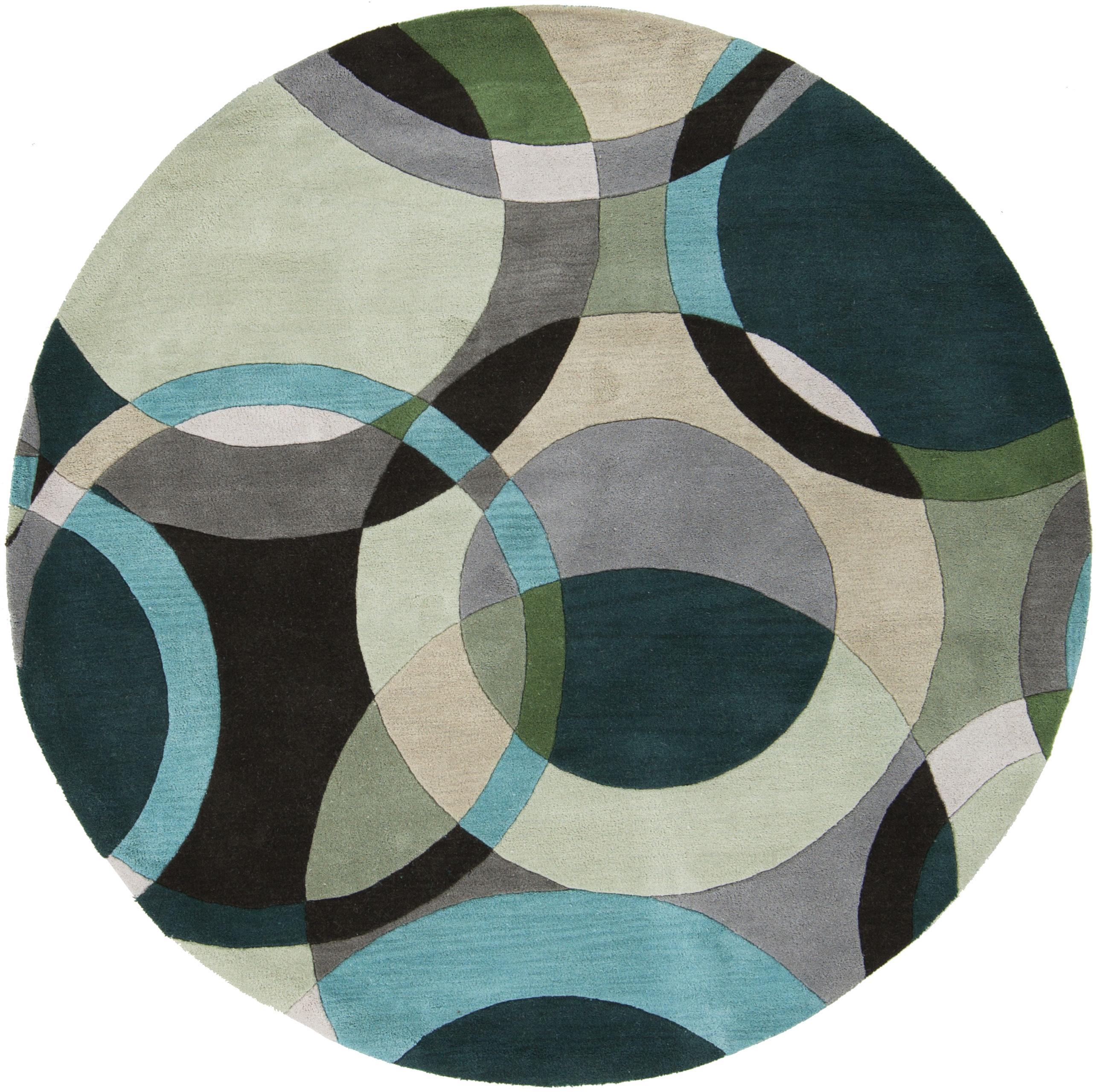 Surya Forum 4' Round Wayside Furniture Rug